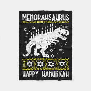 Couverture Polaire Menorahsaurus Joyeux Hanukkah Dino Chanukah Tout-P