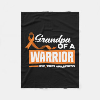 Couverture Polaire Mens Grand-Père D'Un Guerrier Soutien Soutien Sout