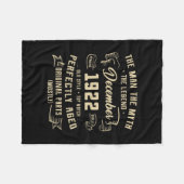 Couverture Polaire Mens Man Myth Legend (Devant (Horizontal))