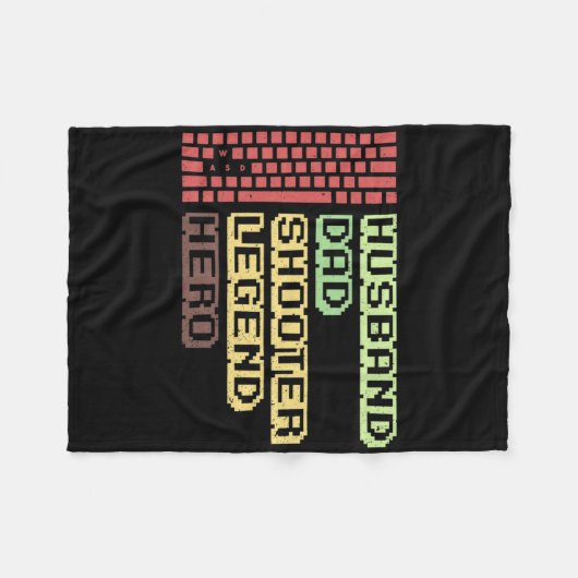 Couverture Polaire Mens Mouse Gamer Design For Your Computer Gaming H (Devant (Horizontal))