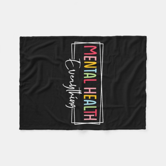 Couverture Polaire Mental Health Over Everything Suicide Depression A (Devant (Horizontal))