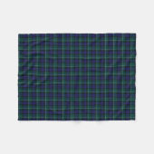 Couverture Polaire Menteith Scotland District Tartan Fleece Blanket (Devant (Horizontal))