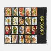 Couverture Polaire Menu Photo du restaurant chinois Takeout (Devant (Horizontal))