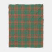 Couverture Polaire Menzies Vert Plaid Ancien (Devant)