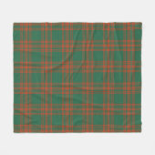 Couverture Polaire Menzies Vert Plaid Ancien (Devant (Horizontal))