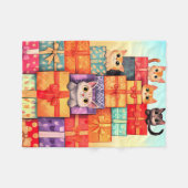 Couverture Polaire Meow Gift Birthday Tower (Devant (Horizontal))