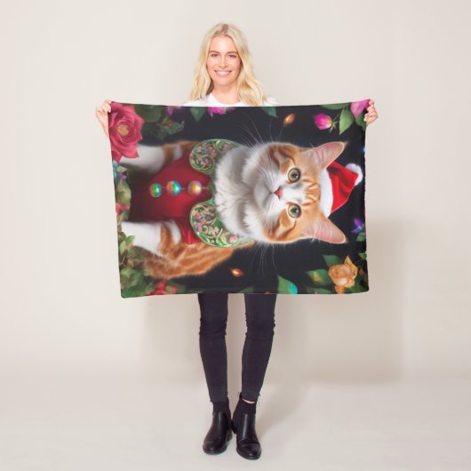 Couverture Polaire Meowy (En situation)