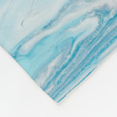 Couverture Polaire Mer bleue (Coin)