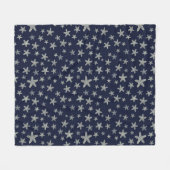 Couverture Polaire Mer de motif d'étoiles de mer (Devant (Horizontal))