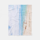 Couverture Polaire Mer Et Salutation Vacances (Devant)