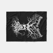 Couverture Polaire Merch du séminaire. Créez Un Arbre Fantôme. Haunte (Devant (Horizontal))