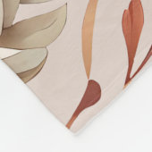 Couverture Polaire Merci Grategul Béni Floral Thanksgiving (Coin)