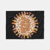 Couverture Polaire Merci Psych Infirmière Thanksgiving Nurs Psychiatr (Devant (Horizontal))