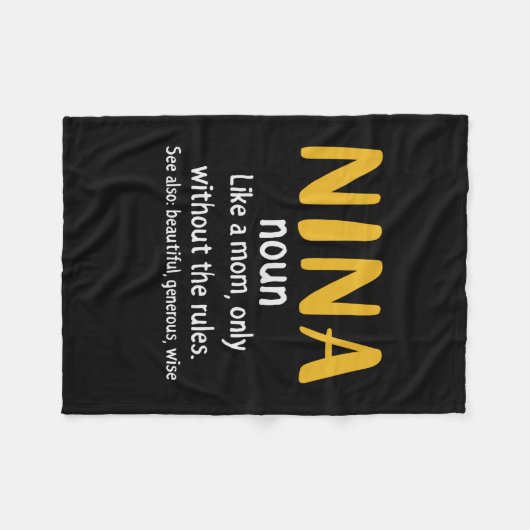 Couverture Polaire Mère Art Nina Définition (Devant (Horizontal))