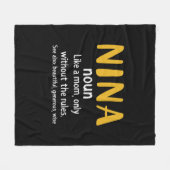 Couverture Polaire Mère Art Nina Définition (Devant (Horizontal))