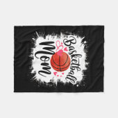 Couverture Polaire Mère de basketteuse (Devant (Horizontal))