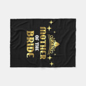 Couverture Polaire Mère de la mariée Cool Bridal mariage enterrement (Devant (Horizontal))