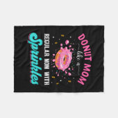 Couverture Polaire Mère Donut Maman Comme Une Maman Régulière Avec De (Devant (Horizontal))