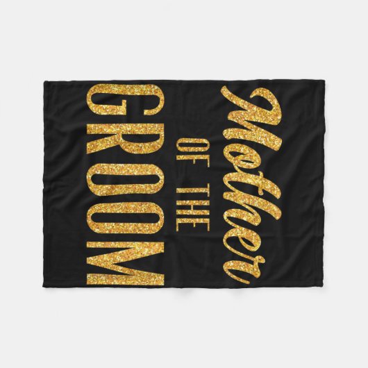 Couverture Polaire Mère Du Groupe Bachelorette Groom (Devant (Horizontal))