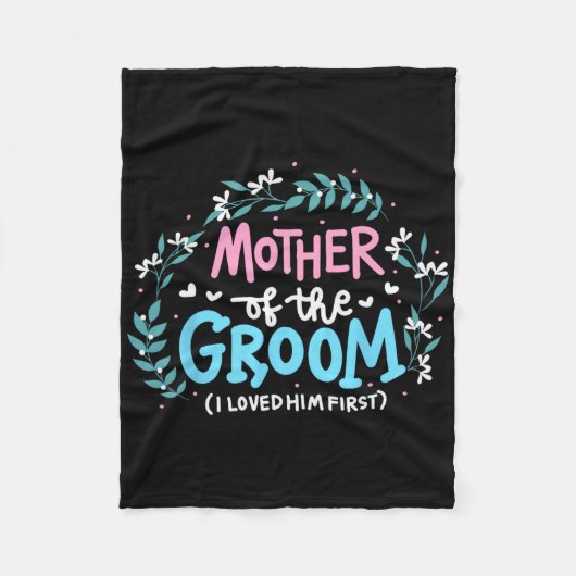 Couverture Polaire Mère du marié Je l'aimais d'abord 7  (Devant)