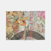 Couverture Polaire Mère Goose Nursery Rhyme Fairy Tale (Devant (Horizontal))