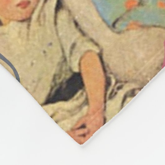 Couverture Polaire Mère Goose Nursery Rhyme Fairy Tale (Coin)