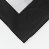 Couverture Polaire Mère noir photo collage (Coin)