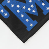 Couverture Polaire Merica Trump 4 juillet heureux Trump Drapeau améri (Coin)