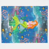 Couverture Polaire mermaid (Devant (Horizontal))