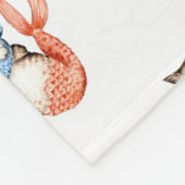 Couverture Polaire Mermaid Chat Purmaid (Coin)