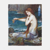 Couverture Polaire Mermaid, John William Waterhouse (Devant)