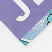 Couverture Polaire Mermaid Scales Seashell Pattern Fantasy (Coin)