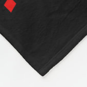 Couverture Polaire Merry Christmas Nutcracker Santa Clause Gingerbrea (Coin)