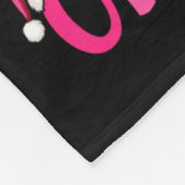 Couverture Polaire Merry Christmas Santa Claus Black Afro African Ame (Coin)