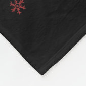 Couverture Polaire Merry Christmas Santa Snowman Reindeer Tis The Sea (Coin)