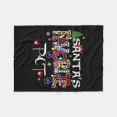 Couverture Polaire Merry Christmas Santa's Favorite Pct Patient Care (Devant (Horizontal))