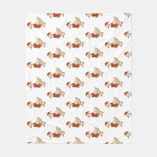 Couverture Polaire Merry Christmas to my Silly Goose (Devant)