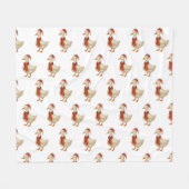 Couverture Polaire Merry Christmas to my Silly Goose (Devant (Horizontal))