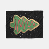 Couverture Polaire Merry Christmas Tree Christmas (Devant (Horizontal))