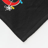 Couverture Polaire Merry Christmas Tree Plaid Us Flag Snowflake Xmas  (Coin)