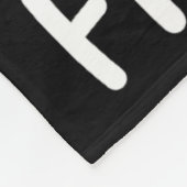 Couverture Polaire Merry Fishmas Funny Noël Père Noël Pêche (Coin)