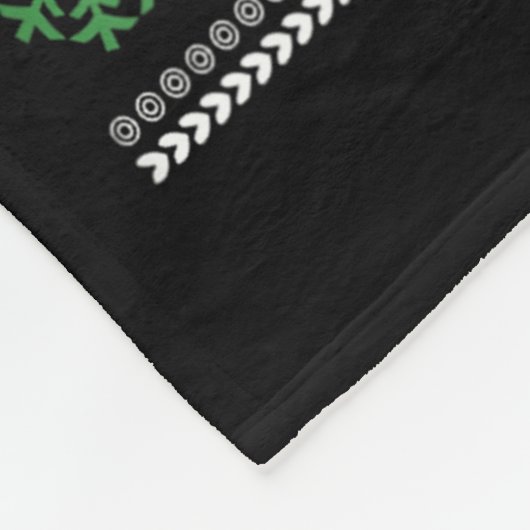 Couverture Polaire Merry Foring Christmas Funny Raunchy Curse Word Ho (Coin)