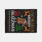 Couverture Polaire Merry Glizzmas -christmas Glizy Matching Family Ug (Devant (Horizontal))