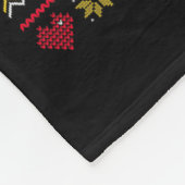 Couverture Polaire Merry Glizzmas Tacky Funny Merry Christmas Hot Dog (Coin)