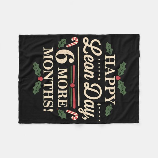 Couverture Polaire Merry Leon Day Noel Ckwards Funny Christmas Counte (Devant (Horizontal))