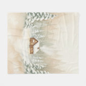 Couverture Polaire Merry Mist Cozy Fleece Blanket – 50"x60" (Devant (Horizontal))