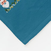 Couverture Polaire Merry Swishmas Santa Basketball Ugly Sweater Style (Coin)