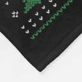 Couverture Polaire Merry Swishmas Ugly Christmas Sweater Basketball J (Coin)