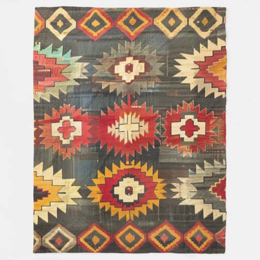 Couverture Polaire Mersin Kilim turc antique (Devant)