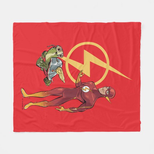 Couverture Polaire Merton et le Flash (Devant (Horizontal))